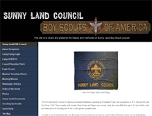 Tablet Screenshot of bsa-sunnyland.info